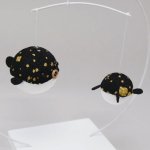 画像10: 日本製 夏の卓上インテリア モビール海の生き物 (10)