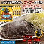 画像1: ゴーゴーカレー 冷凍 中辛 5食セット (1)