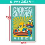 画像3: ミニオンズ ENDLESS SUMMER VIBES K-1サイズポスター アルミ製フレームセット (3)