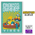 画像1: ミニオンズ ENDLESS SUMMER VIBES K-1サイズポスター アルミ製フレームセット (1)