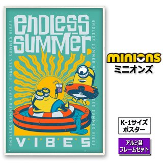 ミニオンズ DON'T BE BORE, EXPLORE K-1サイズポスター アルミ製