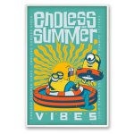 画像5: ミニオンズ ENDLESS SUMMER VIBES K-1サイズポスター アルミ製フレームセット (5)