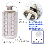 画像7: 送料無料 球体氷が簡単に製氷！直接入れられる！アイスボールメーカー (7)