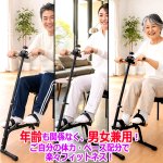 画像2: 椅子に座って手と足ダブルペダル！回転負荷搭載自走式ペダルフィットネス (2)