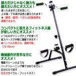 画像3: 椅子に座って手と足ダブルペダル！回転負荷搭載自走式ペダルフィットネス (3)