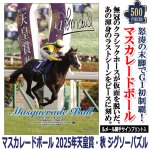 画像1: マスカレードボール 2025年天皇賞・秋ジグソーパズル 500ピース (1)