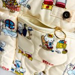 画像10: ハローキティ キルティングバッグパック (10)