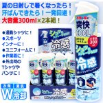 画像3: 送料無料 衣類と肌に爽快COOL！冷感シャツ＆ボディスプレー300ml 2本 (3)