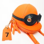 画像25: REIN. ジョッキーヘルメット型 3WAYミニショルダーバッグ 枠順カラーType. (25)