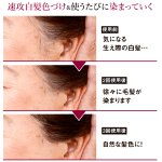 画像4: まゆげ＆生え際の白髪を隠して染めていく！クイックヤングカラースティック ダークブラウン 1点 (4)