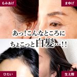 画像2: まゆげ＆生え際の白髪を隠して染めていく！クイックヤングカラースティック ダークブラウン 1点 (2)