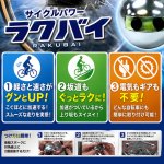 画像5: 送料無料！サイクルパワー ラクバイ  (5)
