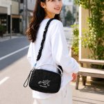 画像2: TOM and JERRY ロープ付きドロストパフミニショルダー (2)