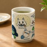 画像6: 日本製 ちいかわ寿司湯呑 ぎゅうぎゅう (6)