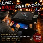 画像2: 送料無料！昭和レトロ アーケードゲーム レストア・ハーフテーブル筐体 19インチLED液晶 60 IN 1 (2)