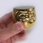 画像5: 日本製 だるま堂 金銀盃 (5)