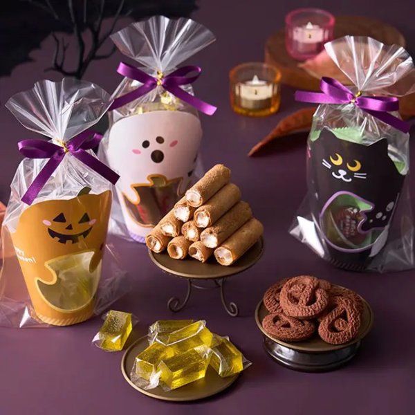 ハロウィンわくわくカップ3個セット 〜黒猫・パンプキン・おばけの