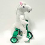 画像16: とぼけ顔のシロとグレ おさんぽUMAさん三輪車で今日も出発！ (16)