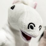 画像9: とぼけ顔のシロとグレ おさんぽUMAさん三輪車で今日も出発！ (9)