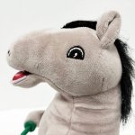 画像12: とぼけ顔のシロとグレ おさんぽUMAさん三輪車で今日も出発！ (12)