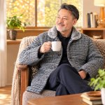 画像2: JACK BROWN（ジャックブラウン）中綿キルトホームジャケット (2)