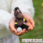 画像11: NICI(ニキ)ダービーフレンズ キーリング「キタサンブラック」 (11)
