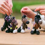 画像9: NICI(ニキ)ダービーフレンズ キーリング「キタサンブラック」 (9)