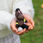 画像5: NICI(ニキ)ダービーフレンズ キーリング「キタサンブラック」 (5)