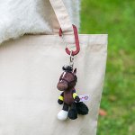 画像8: NICI(ニキ)ダービーフレンズ キーリング「キタサンブラック」 (8)