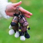 画像7: NICI(ニキ)ダービーフレンズ キーリング「キタサンブラック」 (7)