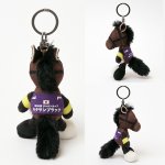 画像3: NICI(ニキ)ダービーフレンズ キーリング「キタサンブラック」 (3)