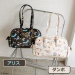 画像3: ディズニー公式ウィンターコレクション パターンボストン (3)
