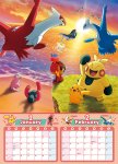 画像2: 2027年ポケットモンスターカレンダー (2)