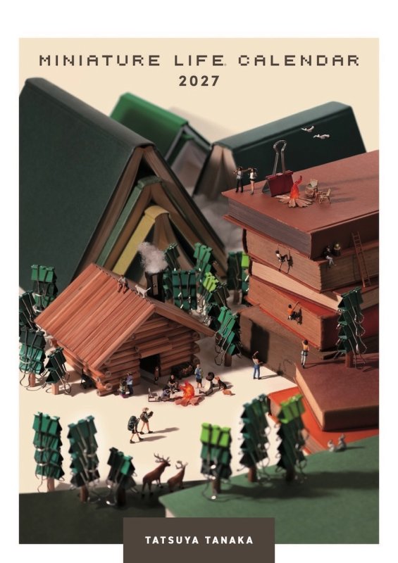 画像1: 2027年MINIATURE LIFE CALENDARカレンダー (1)