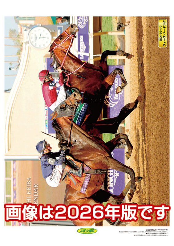画像1: 2027年報知競馬カレンダー (1)