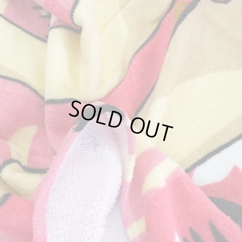 画像2: ワンピースビューティーロングフリーケット(ロビンver.)(ONE PEICE,15周年,バスタオル,タオルケット,大判バスタオル,女海賊) (2)