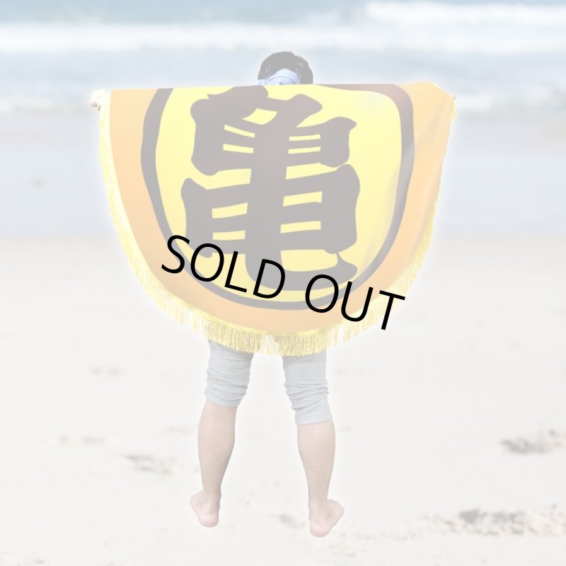 画像3: ドラゴンボールZラウンドタオル (ビーチタオル,ジャンボタオル,インテリアラグ,ソファーカバー,シートカバー,フロアシート,亀ロゴ,水着) (3)