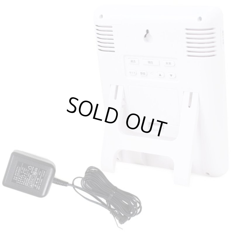 画像3: カラーマンスリーカレンダー電波時計「温湿度計搭載Ver.」 (置き掛け兼用,温度計,湿度計,日付,クロック,寝室,リビング) (3)