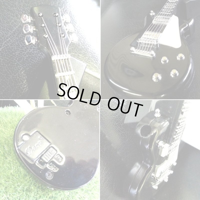 画像3: エレキギターサウンドライター (ライター,喫煙具,音楽,ガス,ミニチュア,タバコ,インテリア,着火,レスポール,スタンド,台座付き) (3)