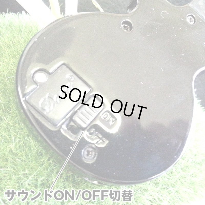 画像4: エレキギターサウンドライター (ライター,喫煙具,音楽,ガス,ミニチュア,タバコ,インテリア,着火,レスポール,スタンド,台座付き) (4)