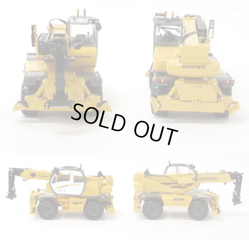 画像3: ダイキャスト重機「資材輸送車」 (合金製,ミニカー,建設車,はたらく車,1:50,資材輸送機,イエロー,玩具,インテリア,オブジェ) (3)