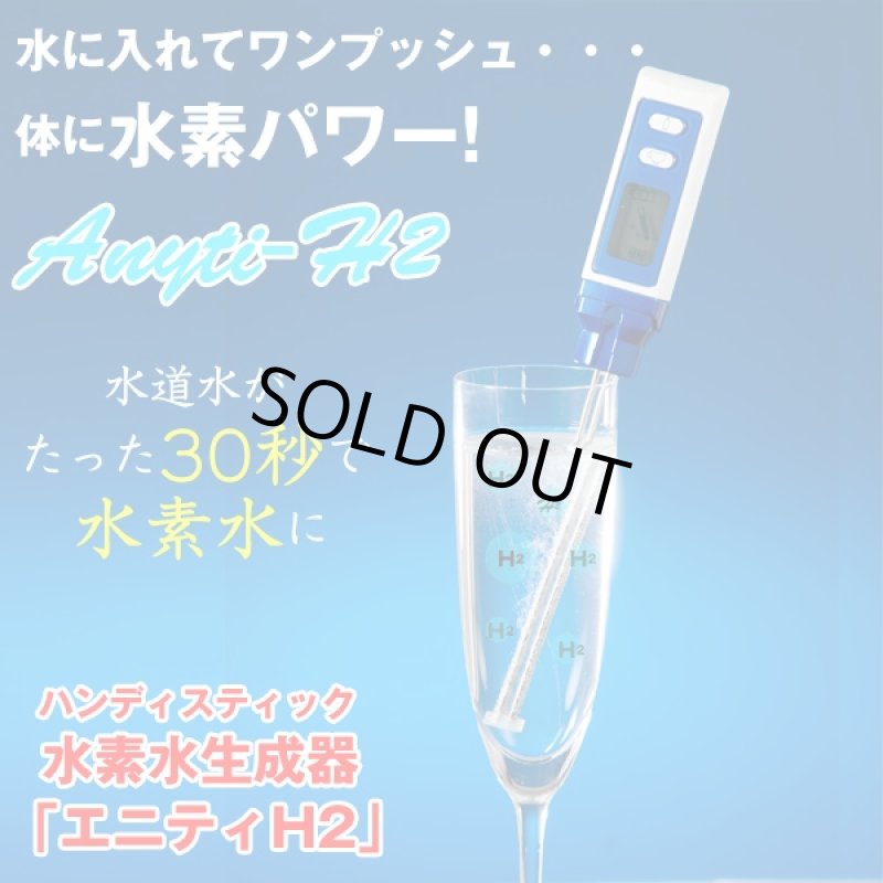 画像1: 送料無料！ハンディスティック水素水生成器「エニティH2」（Anythi-H2/小型/軽量/電気分解タイプ/飲料水) (1)