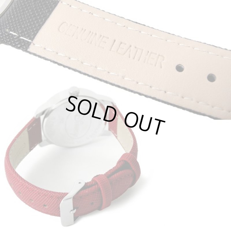 画像3: Disneyミッキー3Dレザーウォッチ(ディズニー,DISNEY,Mickey,男女兼用,本革ベルト,腕時計,レザーベルト,ギフト,ミッキーフェイス) (3)