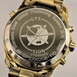 画像4: 送料無料エルジン11点ダイヤGPS衛星電波ウォッチ (ELGIN,天然ダイヤ,ダイヤモンド,GOLD,LEDライト,防水,蓄光針,時刻調整) (4)