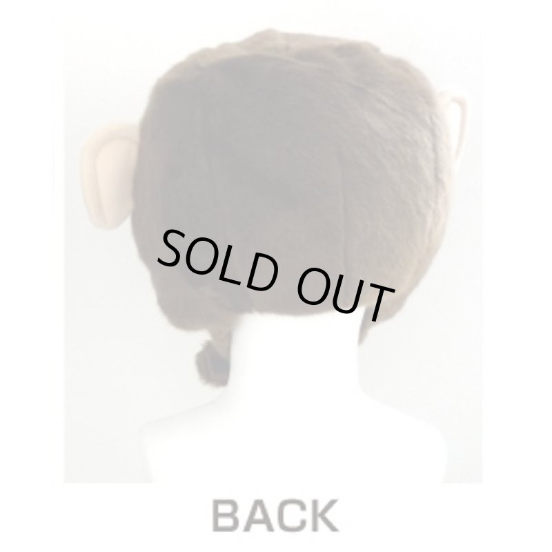 画像3: アニマルハットさる(かぶりもの/猿/申/モンキー/2016年干支/大人用/男女兼用/アクリルボア/防寒） (3)