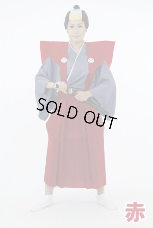 画像3: コスチューム「侍晴れ姿」(コスプレ,ハロウィン,衣装,仮装,パーティー,宴会,武士,サムライ,着物,裃,袴) (3)