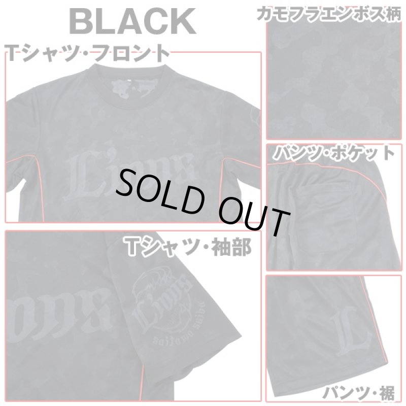 画像3: ドライハーフSET UP「埼玉西武ライオンズモデルII-2016」（男女兼用/球団公認/プロ野球チーム/上下セット/高機能ドライ) (3)