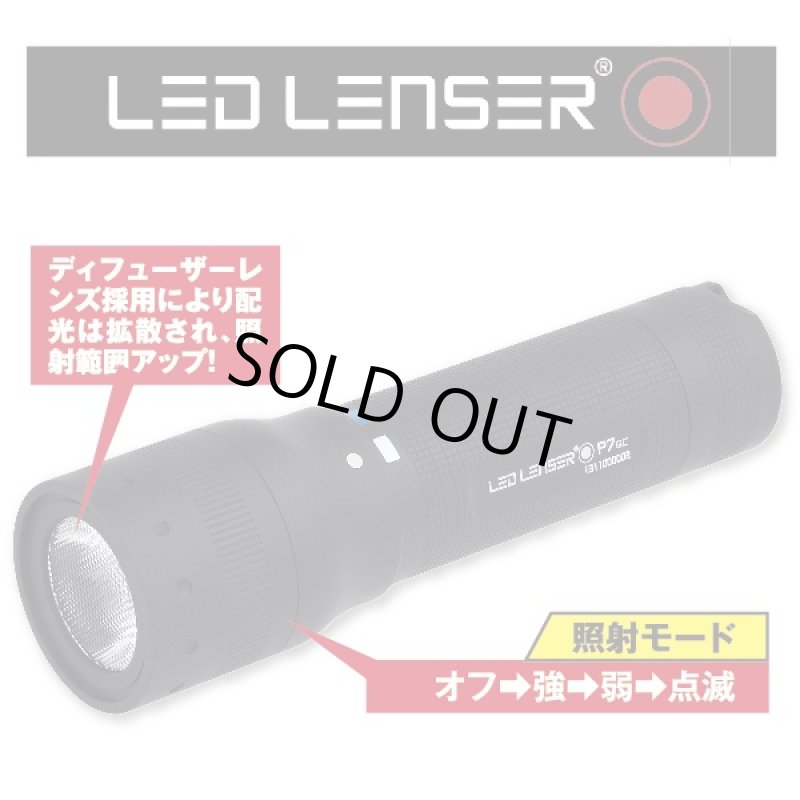 画像1: 22%OFF!4ビームカラー×ディフューザーレンズレッドレンザーP7QC（LEDライト/ハンディ/220ルーメン/ナイトビジョン） (1)