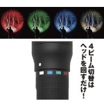 画像2: 22%OFF!4ビームカラー×ディフューザーレンズレッドレンザーP7QC（LEDライト/ハンディ/220ルーメン/ナイトビジョン） (2)