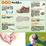 画像2: チャイルドシューズ「アサヒ健康くんB01-JP」 (子供靴日本製,医学博士監修,はだし感,男児,女児,12〜14.5cm,子ども,お子様向け) (2)